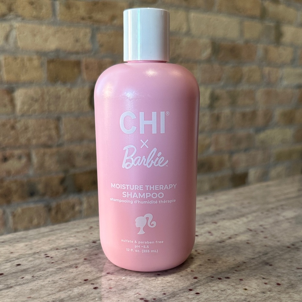 NEW SEALED Limited Edition Chi x Barbie Moisture Therapy Shampoo 12oz